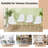 Hinson Modern High Backrest Dining Chairs with Wooden Legs,Set of 4