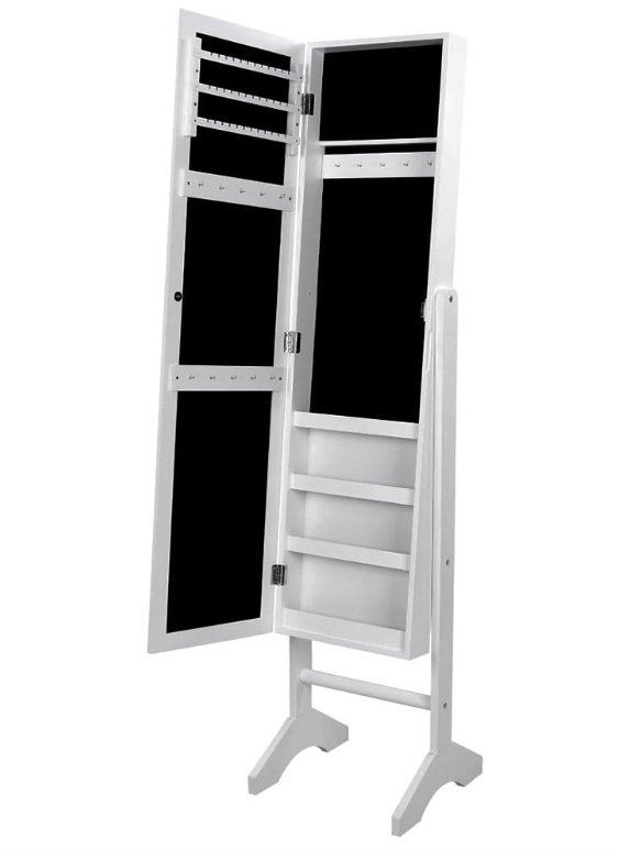 Freestanding Jewelry Armoire