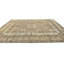 Tapis oriental délavé semi-antique à motif floral 10 x 13