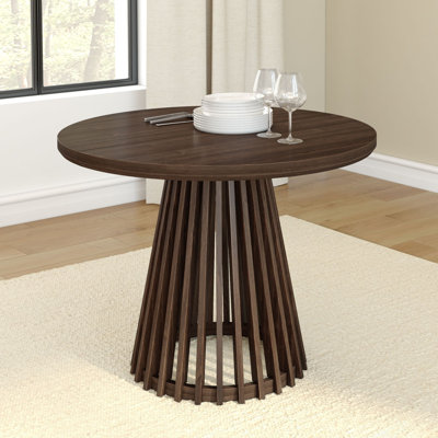 Lido 38 in Solid Wood Round Dining Table