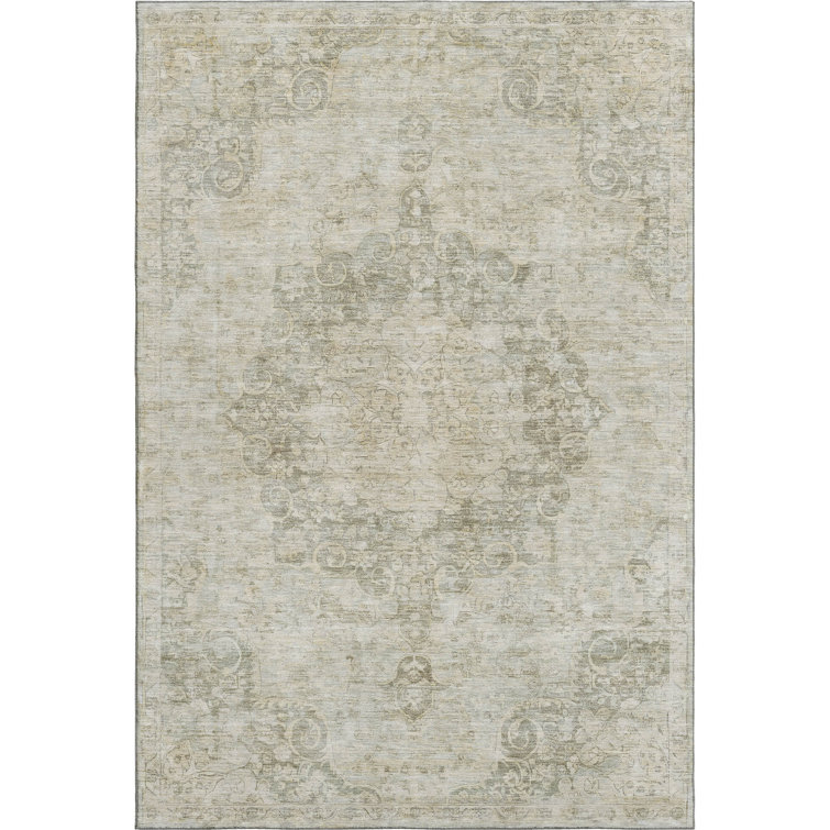 Premium Machine Washable Barry AMF1238 Global Rug