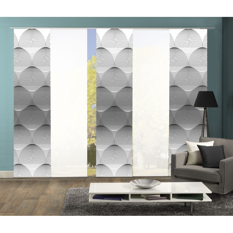 Benaris Room Darkening Curtain Panel Pair, Grey