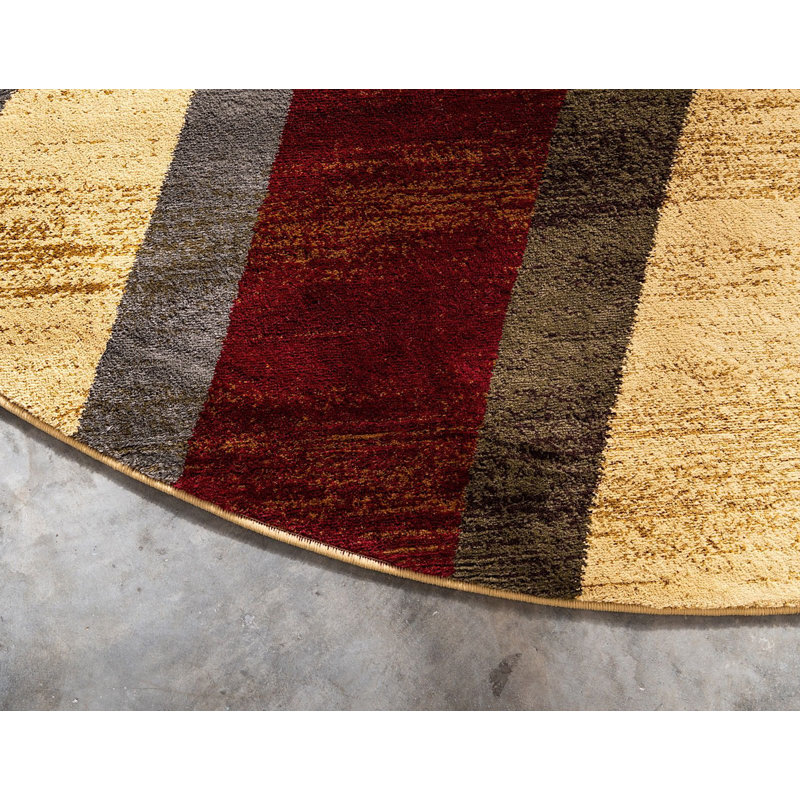 Tapis contemporain Arabica couleur tourbillon beige