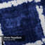 Rideau de douche Broken Grid Indigo-1646457435