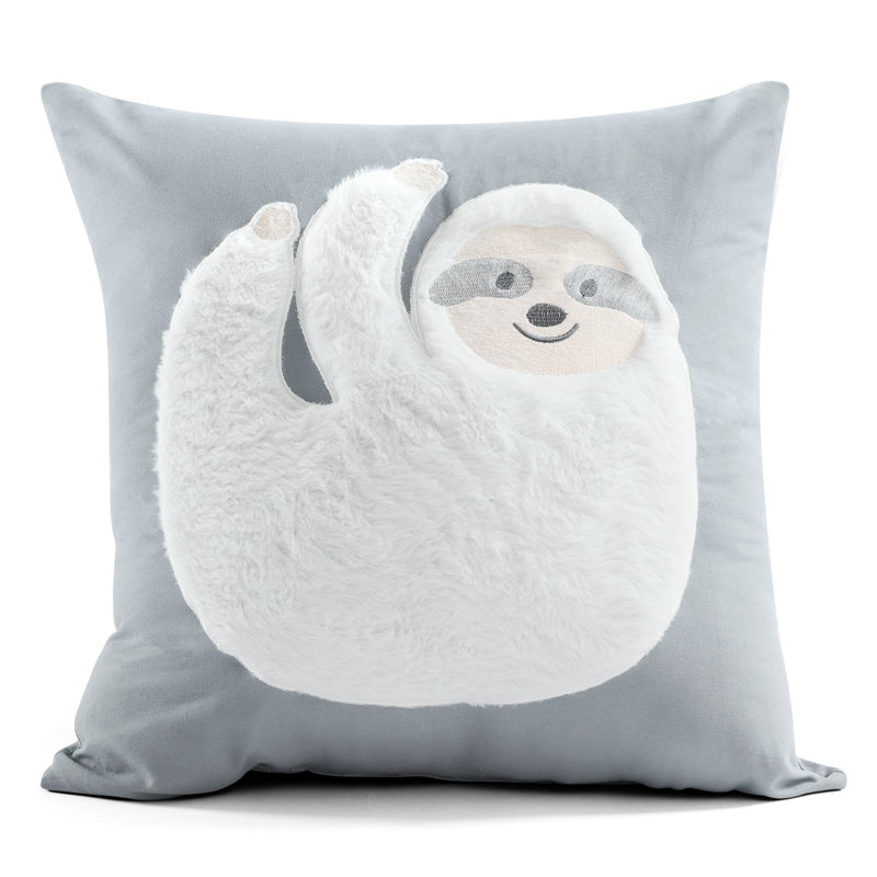 Hygge Sloth Twin Reversible Microfiber Quilt Set