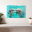 Dauphins s'embrassant