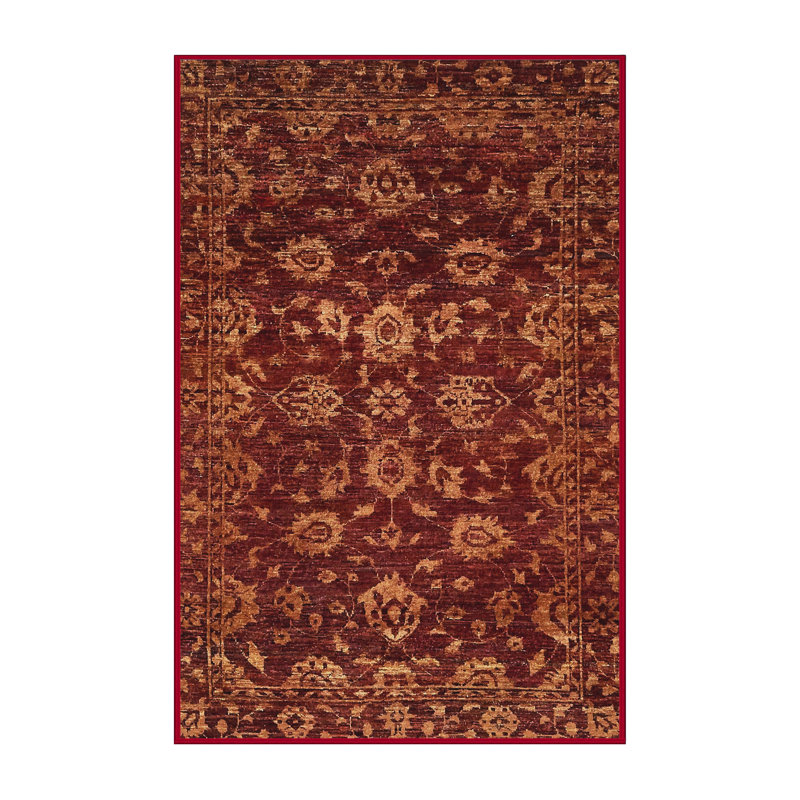 Abstract Indoor Rug, Rectangle 7' x 9'