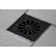 Kingston Brass Watercourse 4-Inch Square Grid Shower Drain with Hair Catcher