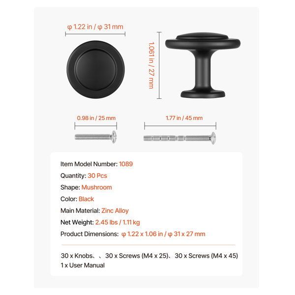 Dimensions du produit