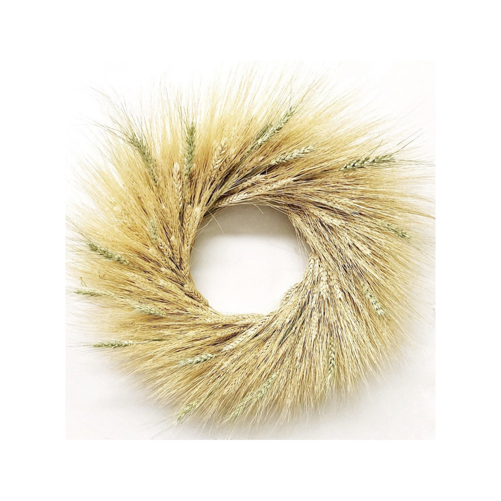 Persevered Sunwashed Wheat 22" Fall Wreath
