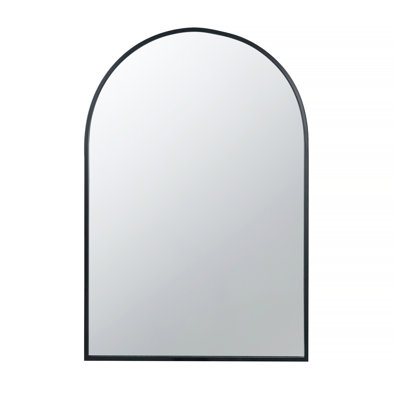 Iron Frame Vertical Arch Mirror