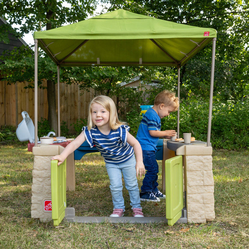 Patio Furniture All Around Playtime Patio With Canopy Step All