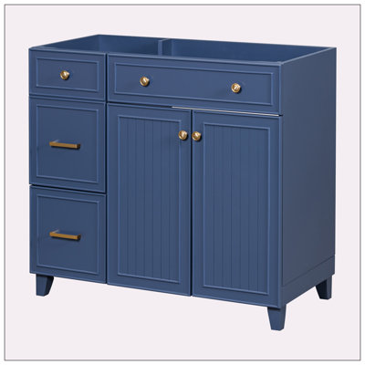 Base de meuble-lavabo simple 35,43 po seulement