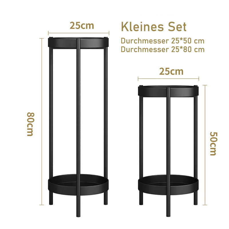 Baher Plant Stand - Set of 2