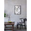 Miroir mural antique antique distinctif 32 po x 22 po