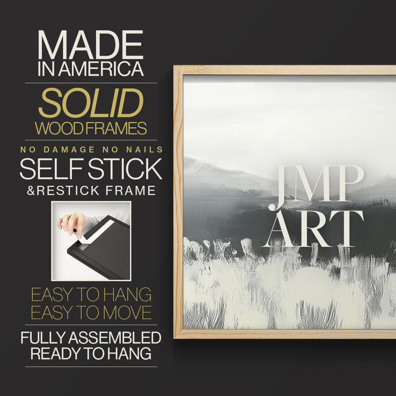 LANDSCAPES Series LXIII -Framed Print - Restickable