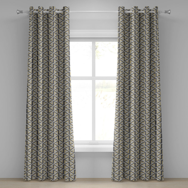 Sateen Blackout Curtains / Drapes Pair, 50" W x 84" L