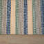 Tapis carré / rayé en polypropylène tissé à la machine intérieur / extérieur bleu / brun / vert-1217842736