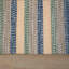 Tapis carré / rayé en polypropylène tissé à la machine intérieur / extérieur bleu / brun / vert-1217842742