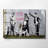Stunning Banksy Tempered Glass Painting, 27.6 x 39.4 inches | 100% Tempered Glass, Thickness: 0.16 inches | Elegant Wall Art for Home Decor | Unique Contemporary Design, Perfect for Living Room & Office Spaces-1720796033