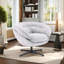 Fauteuil d'appoint pivotant rembourré-1996868927