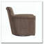 Fauteuil d'appoint pivotant en similicuir-824020339