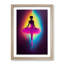 Neon Ballerina - Wall Art-568330301-568330303