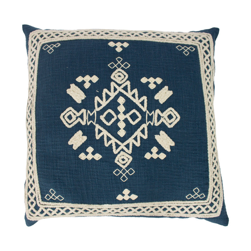 Wickstrom Square Cushion Cover, Teal