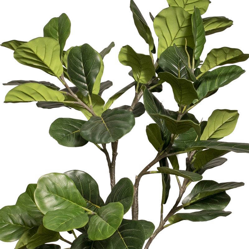 Arbre artificiel en pot 83,08 po, Noir