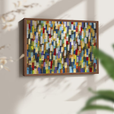 Confetti II -Framed Print - Restickable