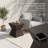 Geometric Outdoor Wicker Side Table