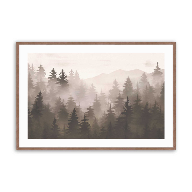 «Neutral Forest Mist», Rose poudre, H 9,25 po x l 11,25 po