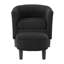 Chaise rembourrée avec repose-pieds-1810979925