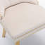 Chaise de salle à manger rembourrée en velours moderne avec anneau à tirer (ensemble de 2)-1415673421-1415673408