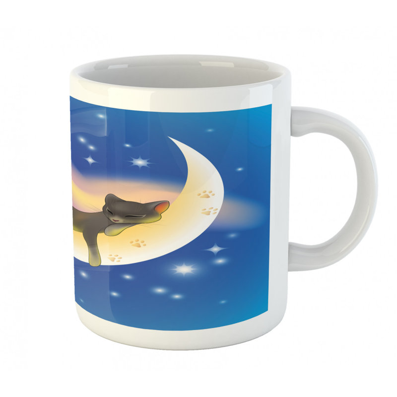Grande tasse à café chat
