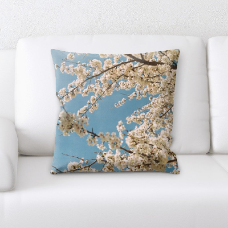 Coussin en microsuède d'intérieur Rug Tycoon, Bleu / Beige