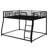 Sturdy Metal Drop-Down Bunk Beds-1210103617