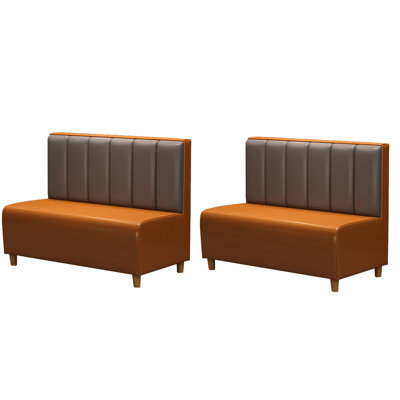 Michalla Faux Leather Upholstered Bench