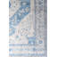 Tapis unique New Age de 9 pi 3 po x 11 pi 11 po Bakachaish en bleu / bleu ciel / ivoire