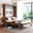 Full Size Murphy Bed With Foldable Desk – Space Saving Wall Bed