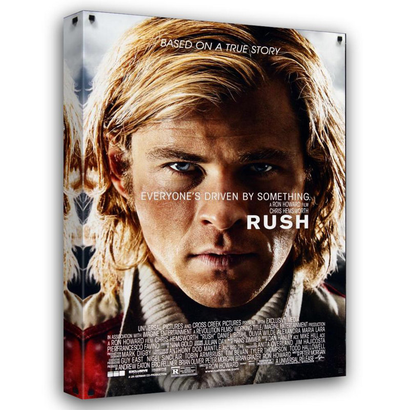 Rush, 40" H x 27" W