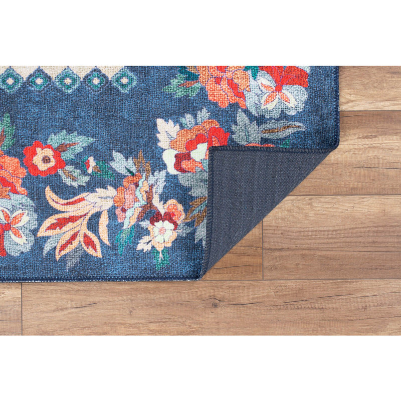 Luxurious Machine Washable Carpet, 100% Polyester, 7.5 x 10.8 Feet | Pile Height: 0.2 Inches, 1850 g/m² | Recycled Poly Cotton Underside, Easy Care, Perfect for Living Room & Bedroom, Soft & Durable Design