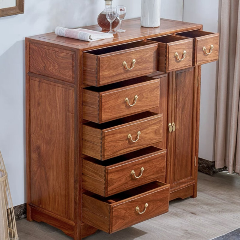 Retro Solid Wood Sideboard