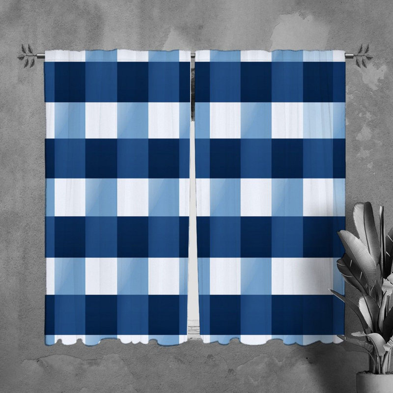 Paire de rideaux obscurcissant en polyester, L 20 po x L 61 po