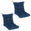 Coussins de siège et de dossier capitonnés 20 po x 40 po x 3,5 po pour l'extérieur et l'intérieur (ensemble de 2)-714821974-715763466-716918467