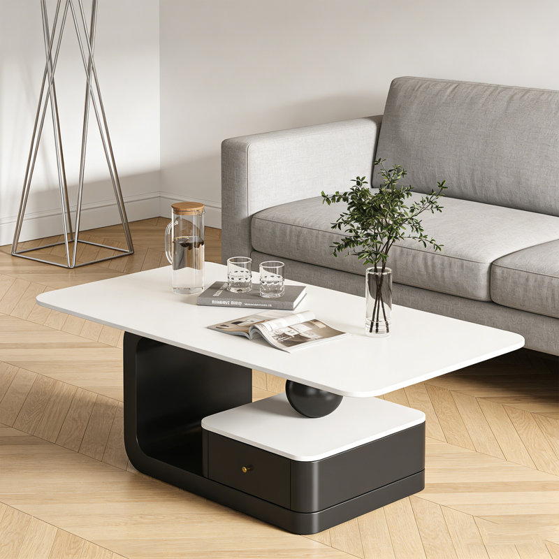 Chestertown, 16.53" H x 47.24" L x 23.62" W, White, Black