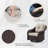 Mudassir Swivel Wicker Outdoor Lounge Chair-1008737635