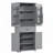 Freestanding Bathroom Storage Cabinet with Doors and Drawer, Multiple Storage Space, Adjustable Shelf-1747878617
