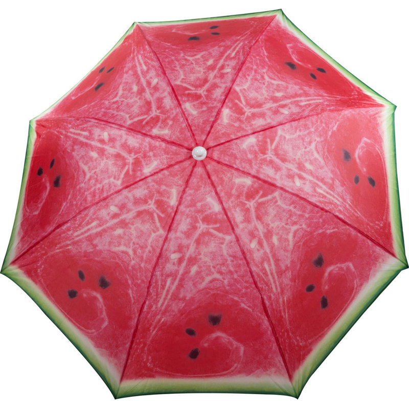 Aljoharah 190cm Market Parasol, Red