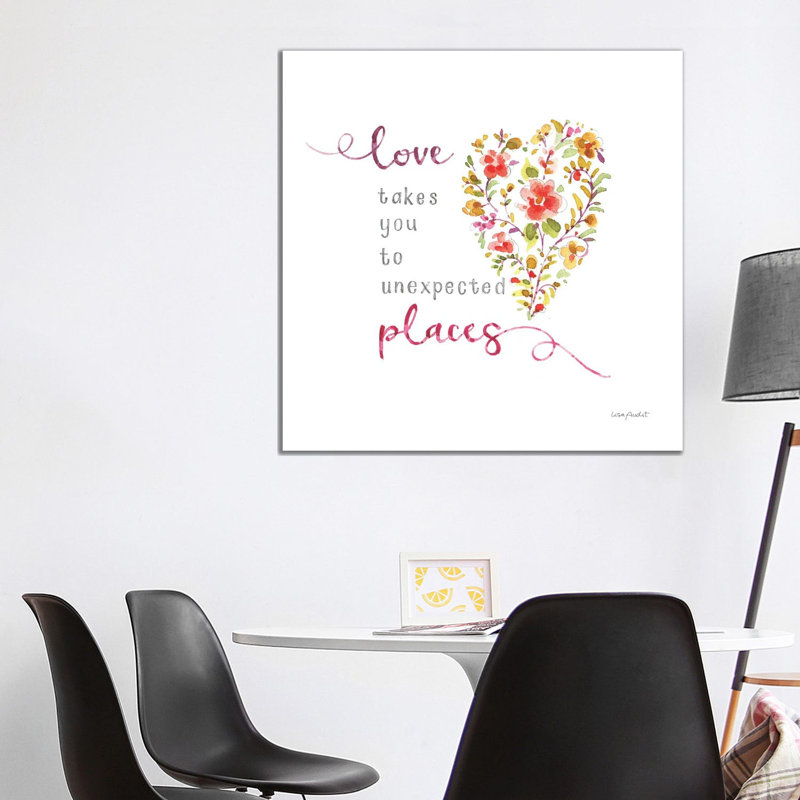 My Blooming Heart by Lisa Audit - Wrapped Canvas Print, 93.98 cm H x 93.98 cm W x 1.91 cm D